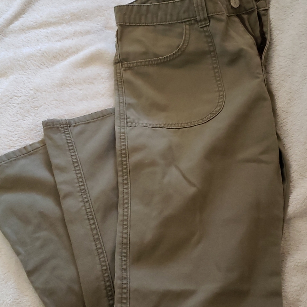 Green jeans